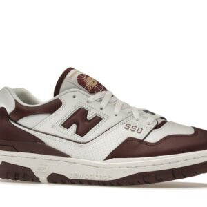 New Balance 550 White Burgundy - Image 3