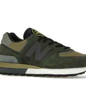 New Balance 574 Legacy Stone Island Dark Green - Image 3