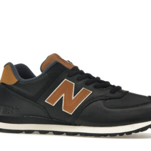 New Balance 574 Black Workwear - Image 3