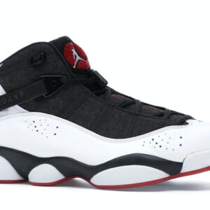 Jordan 6 Rings Black White Gym Red - Image 3