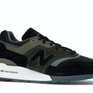 New Balance 997 Black Green - Image 3