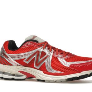 New Balance 860v2 Aimé Leon Dore Red Grey - Image 3