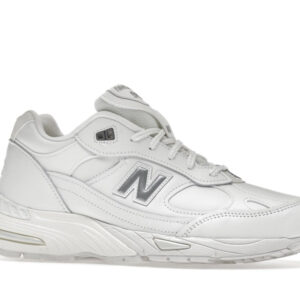 New Balance 991 MiUK White Grey - Image 3