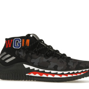 adidas Dame 4 A Bathing Ape Black - Image 3