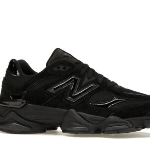 New Balance 9060 Triple Black Patent - Image 3
