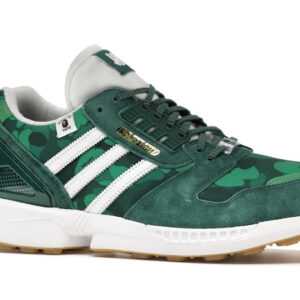 adidas ZX 8000 Bape Undefeated Green - Image 3