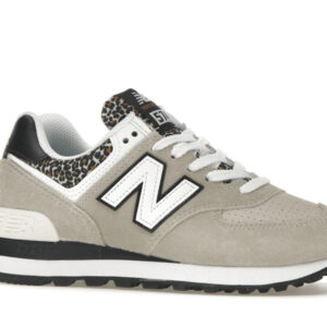 New Balance 574 Grey Black Leopard Print (Women's) - Image 3