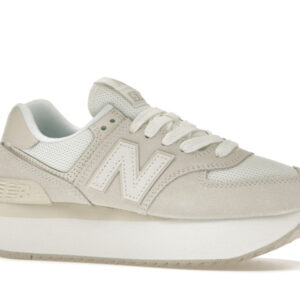 New Balance 574 Plus Sand White (Women's) - Image 3