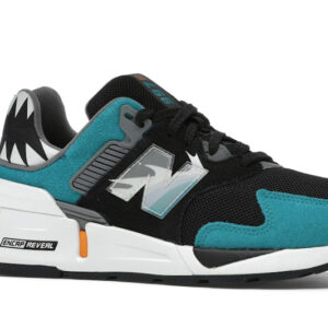 New Balance 997S Shoe Palace Great White (Teal Toe) - Image 3