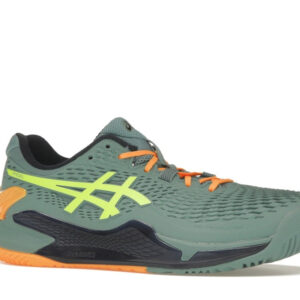 ASICS Gel-Resolution 9 Padel Celadon Safety Yellow - Image 3