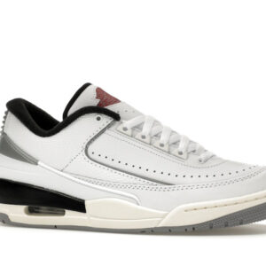 Jordan 2/3 White Black Metallic Silver Men's - FD0383-148 - Image 4
