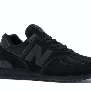 New Balance 574 Triple Black - Image 3
