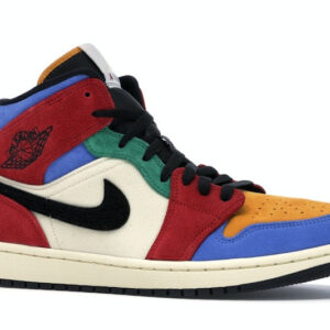 Jordan 1 Mid SE Fearless Blue the Great - Image 3