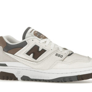 New Balance 550 Sea Salt Dark Mushroom - Image 3