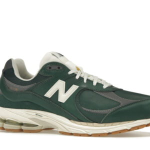 New Balance 2002R Nightwatch Green Vintage Leather - Image 3
