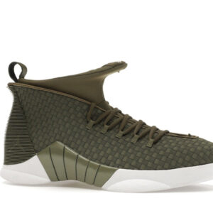 Jordan 15 Retro PSNY Woven Olive - Image 3