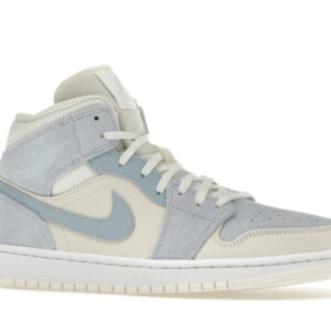 Jordan 1 Mid Mixed Textures Blue - Image 3