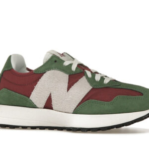 New Balance 327 Dark Green Red - Image 3