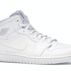 Jordan 1 Mid White/Pure Platinum - Image 3