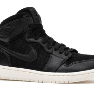 Jordan 1 Retro High Black Sail (Women's) - Image 3