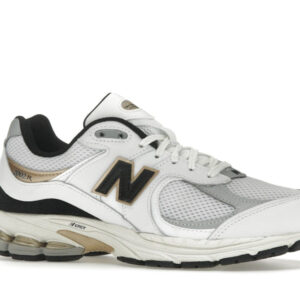 New Balance 2002R White Black Gold Metallic - Image 3