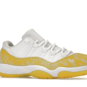Jordan 11 Retro Low Yellow Snakeskin (Women's) - Image 3