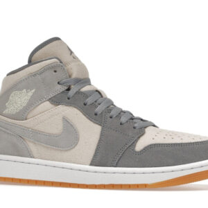 Jordan 1 Mid SE Coconut Milk Particle Grey - Image 4