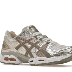 ASICS Gel-Nimbus 9 White Oatmeal (Women's) - Image 5