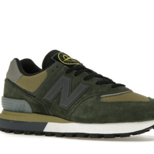 New Balance 574 Legacy Stone Island Dark Green - Image 4