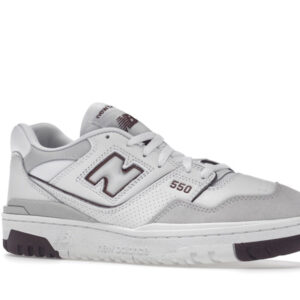 New Balance 550 Summer Fog Burgundy - Image 4