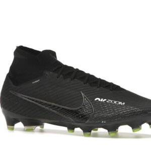 Nike Zoom Mercurial Superfly 9 Elite AG-Pro Black White Volt - Image 4