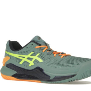 ASICS Gel-Resolution 9 Padel Celadon Safety Yellow - Image 4