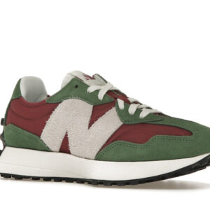 New Balance 327 Dark Green Red - Image 4