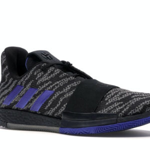 adidas Harden Vol. 3 Core Black Active Blue - Image 4