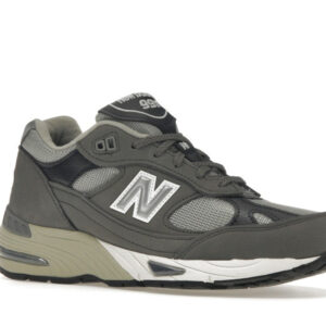 New Balance 991 MiUK Castlerock Navy - Image 4