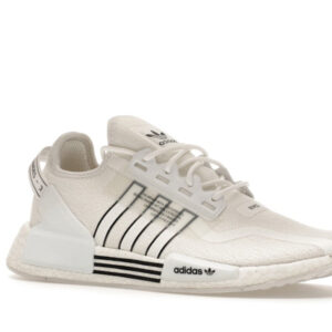 adidas NMD R1 V2 White Black - Image 4