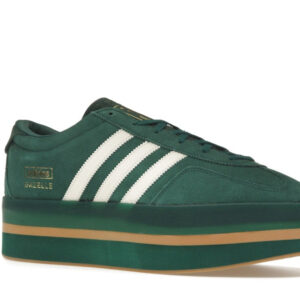 adidas Gazelle Stack Collegiate Green Cream White (Women's) - Image 5
