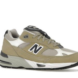 New Balance 991v1 MiUK Elm Brown Rice - Image 4