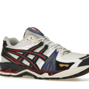 ASICS Gel-Kayano Legacy White Black Red Blue - Image 5