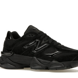 New Balance 9060 Triple Black Patent - Image 4