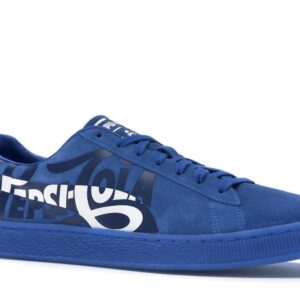 Puma Suede Pepsi Blue - Image 4