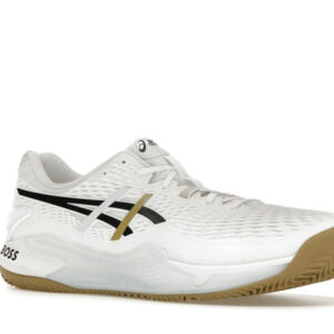 ASICS Gel-Resolution 9 Clay BOSS Matteo Berrettini White Camel - Image 3