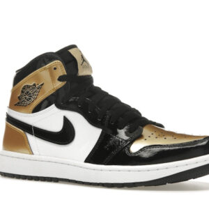 Jordan 1 Retro High Golf Patent Gold Toe - Image 5