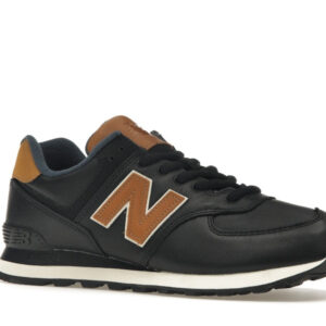 New Balance 574 Black Workwear - Image 4
