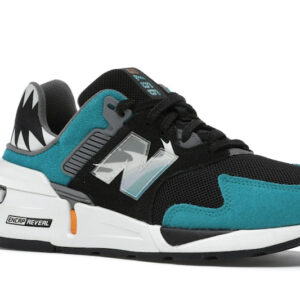 New Balance 997S Shoe Palace Great White (Teal Toe) - Image 4