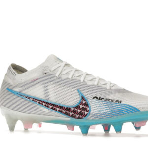 Nike Zoom Mercurial Vapor 15 Elite SG-Pro Anti-Clog Traction Blast Pack Baltic Blue - Image 4