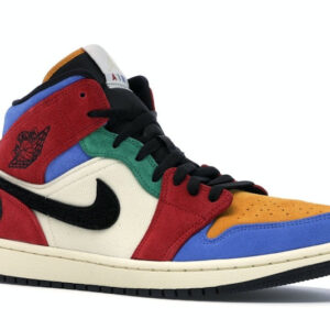 Jordan 1 Mid SE Fearless Blue the Great - Image 4