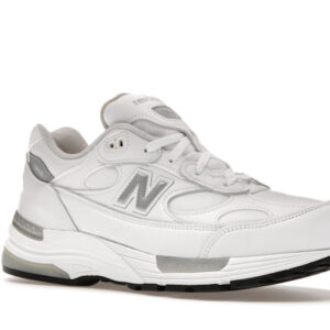 New Balance 992 MiUSA White Silver - Image 4