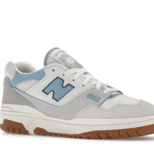 New Balance 550 White University Blue Grey Gum - Image 4