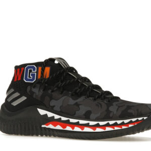 adidas Dame 4 A Bathing Ape Black - Image 4
